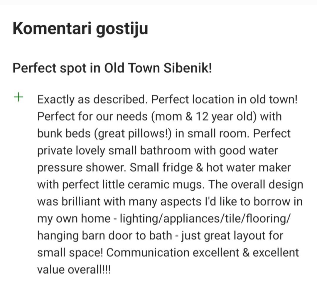 Rooms & Studio Apartments Šibenik Dış mekan fotoğraf